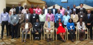 Group photo at the workshop venue, Naura Springs Hotel in Arusha